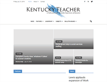 Tablet Screenshot of kentuckyteacher.org